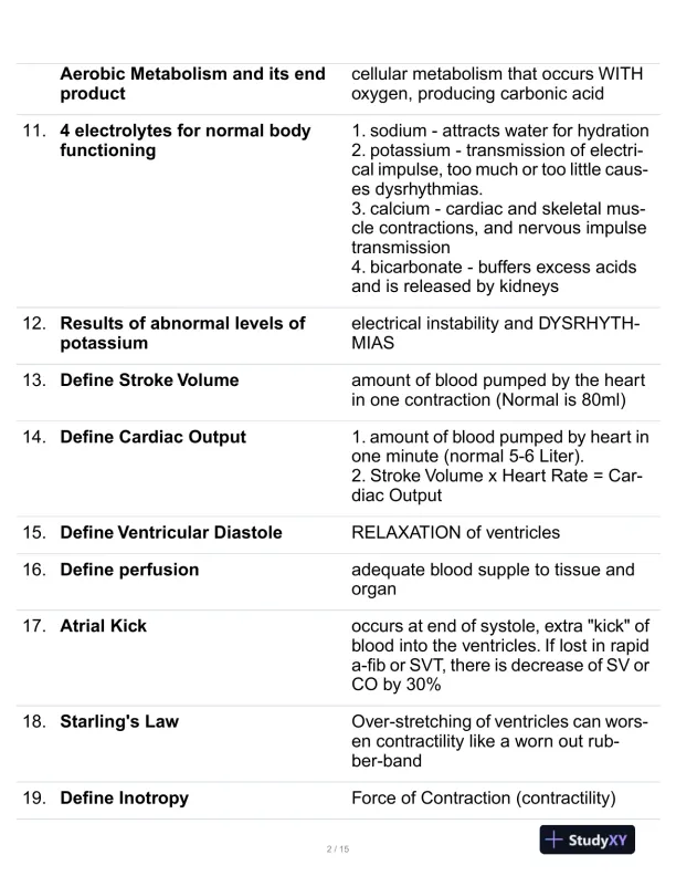 MICN Hemotology Pretest With Answers (127 Solved Questions) - Page 3 preview image