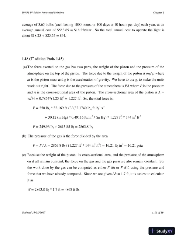 Solution Manual For Introduction to Chemical Engineering Thermodynamics, 8th Edition - Page 12 preview image