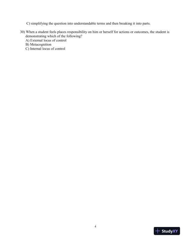 Test Bank for Bridging The Gap: College Reading, 13th Edition - Page 9 preview image