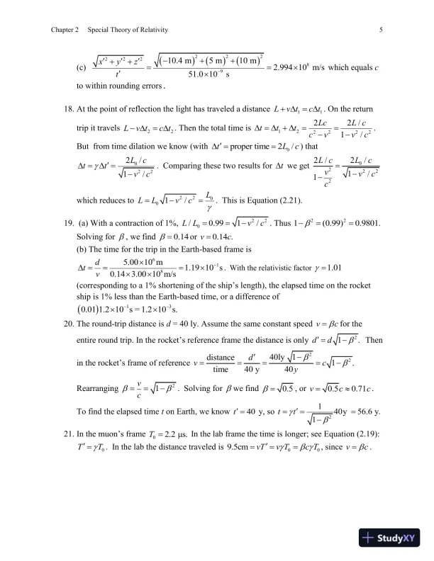 Solution Manual for Modern Physics for Scientists and Engineers, 4th Edition - Page 7 preview image