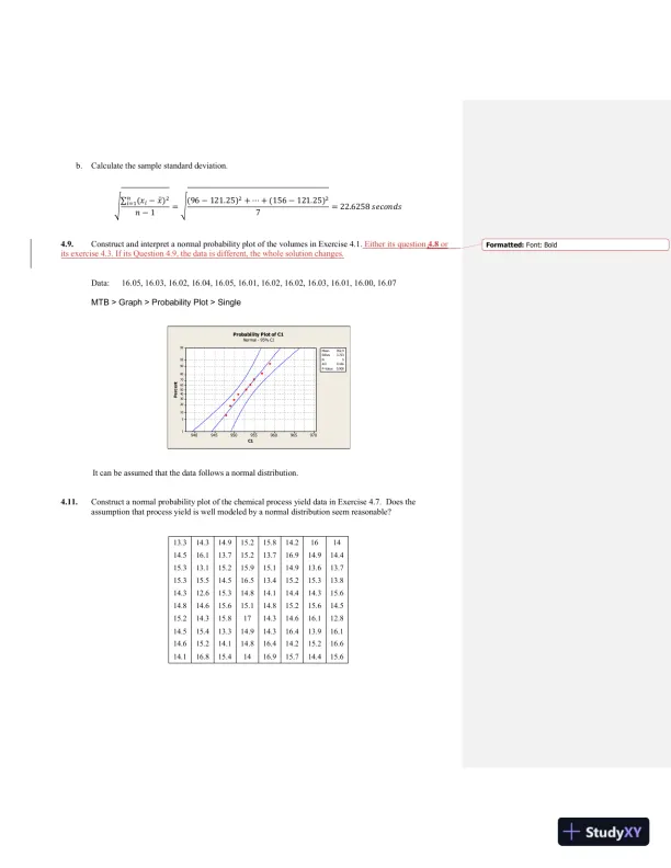 Solution Manual For Managing, Controlling, and Improving Quality, 1st Edition - Page 10 preview image