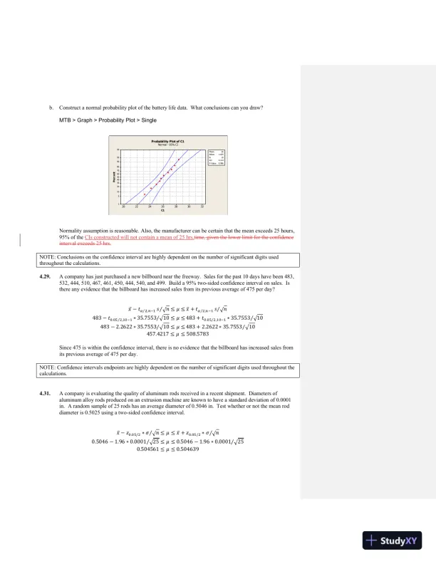 Solution Manual For Managing, Controlling, and Improving Quality, 1st Edition - Page 15 preview image