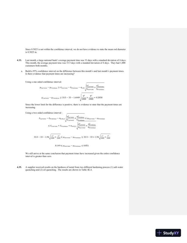 Solution Manual For Managing, Controlling, and Improving Quality, 1st Edition - Page 16 preview image