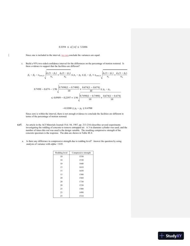 Solution Manual For Managing, Controlling, and Improving Quality, 1st Edition - Page 22 preview image