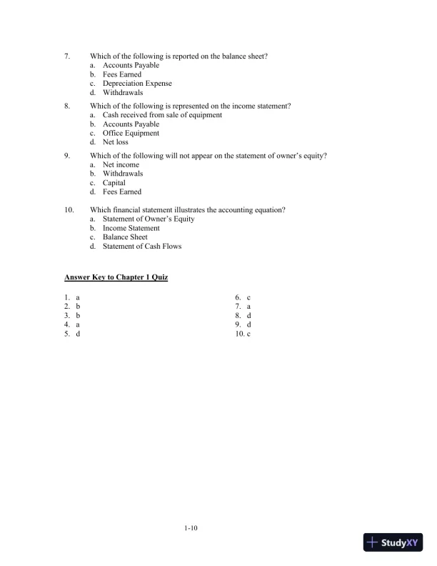 Class Notes for College Accounting: A Practical Approach, 14th Edition - Page 12 preview image