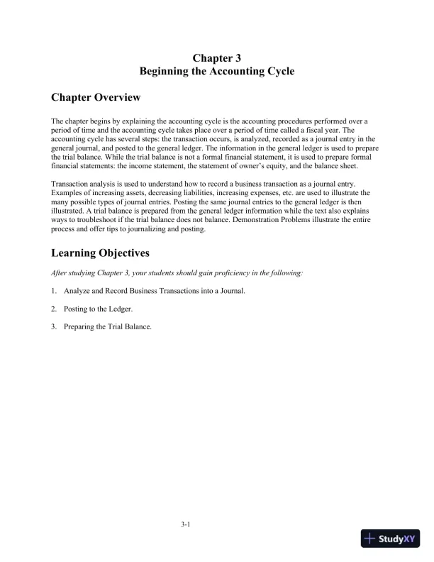 Class Notes for College Accounting: A Practical Approach, 14th Edition - Page 22 preview image