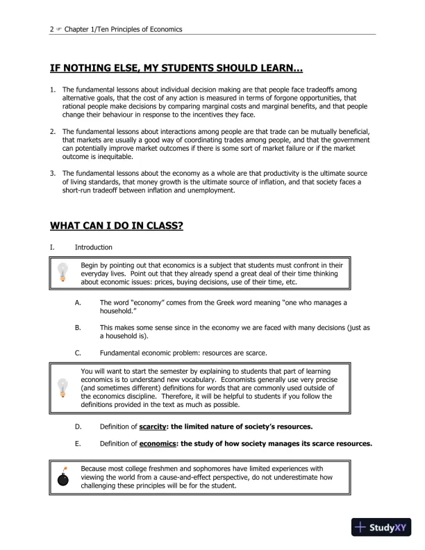 Principles Of Macroeconomics , 5th Canadian Edition Solution Manual - Page 3 preview image