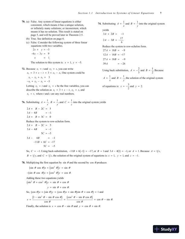 Elementary Linear Algebra, 8th Edition Solution Manual - Page 10 preview image