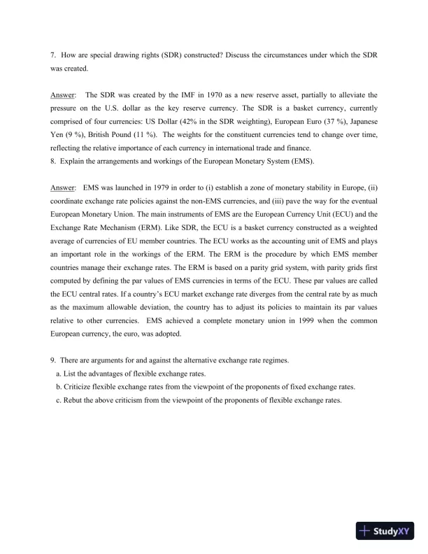 Solution Manual For International Financial Management, 3rd Edition - Page 15 preview image