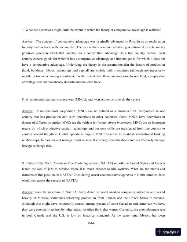 Solution Manual For International Financial Management, 3rd Edition - Page 5 preview image