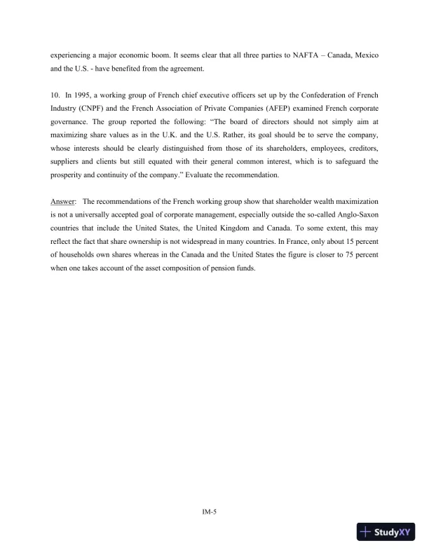 Solution Manual For International Financial Management, 3rd Edition - Page 6 preview image