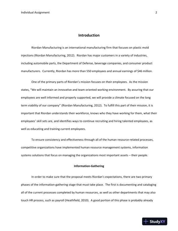 BSA/375: Fundamentals of Business Systems Development - Page 3 preview image