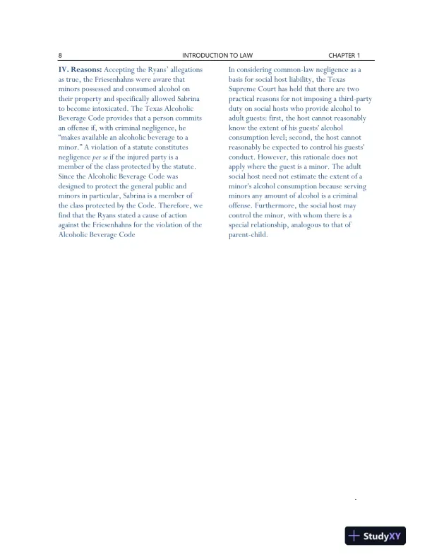 Smith And Roberson's Business Law, 17th Edition Solution Manual - Page 9 preview image