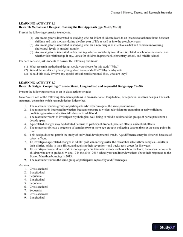 Exploring Lifespan Development, 4th Edition Class Notes - Page 10 preview image
