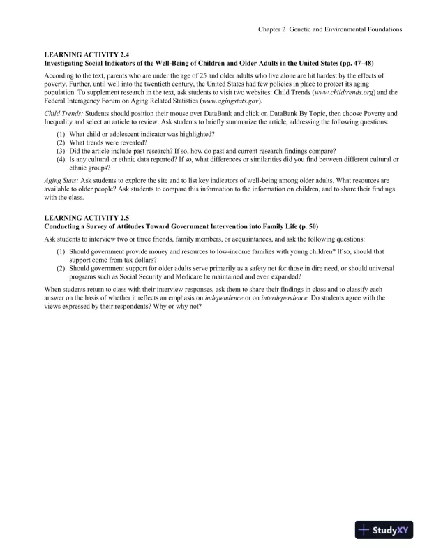 Exploring Lifespan Development, 4th Edition Class Notes - Page 21 preview image