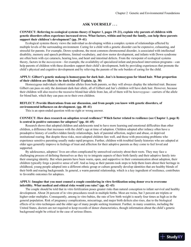 Exploring Lifespan Development, 4th Edition Class Notes - Page 23 preview image