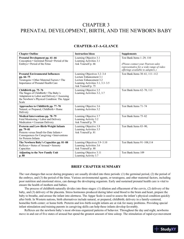 Exploring Lifespan Development, 4th Edition Class Notes - Page 27 preview image