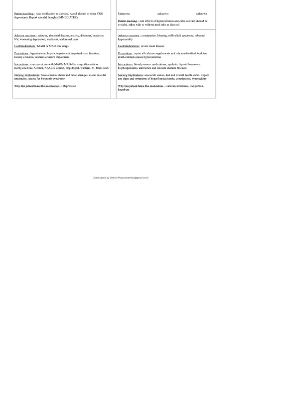 Med and Patho - Page 2 preview image