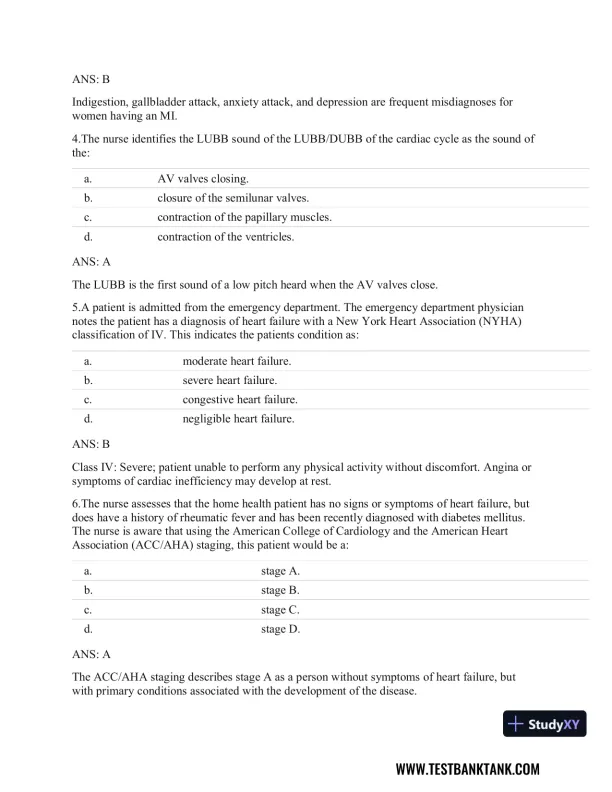 Clinical Guidelines in Primary Care: A Reference and Review Book 1st Edition Test Bank - Page 3 preview image