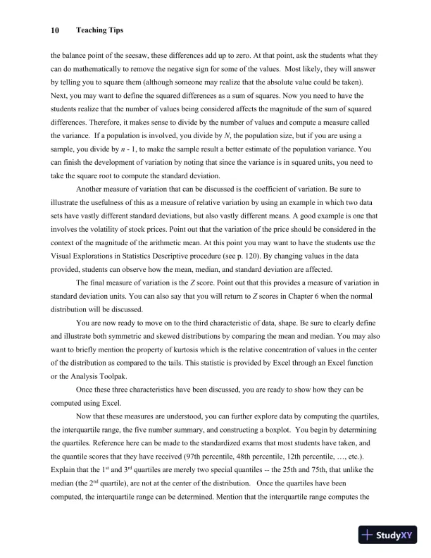 Solution Manual For Statistics for Managers Using Microsoft Excel, 7th Edition - Page 14 preview image