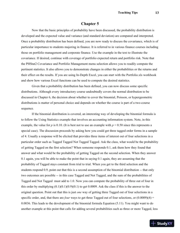 Solution Manual For Statistics for Managers Using Microsoft Excel, 7th Edition - Page 17 preview image