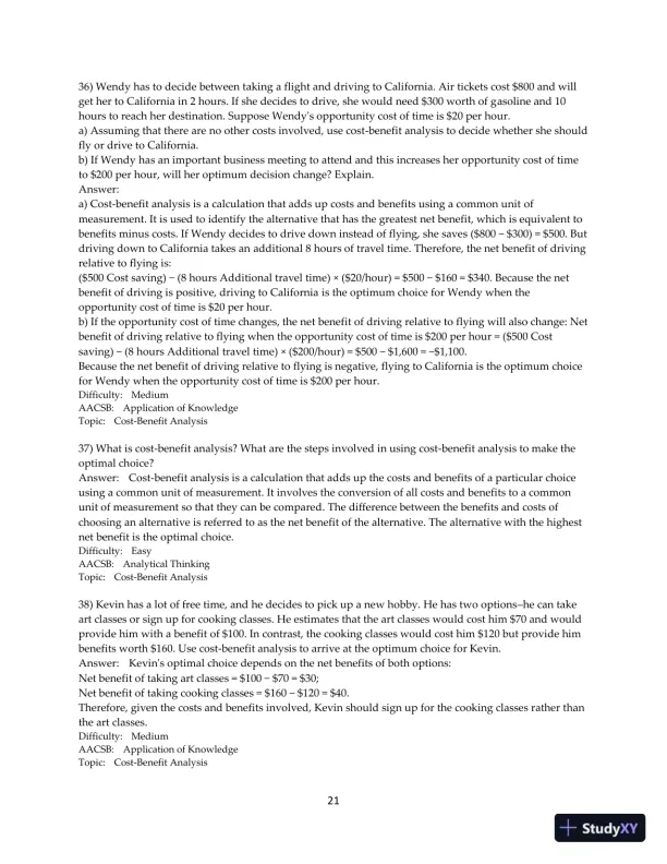 Test Bank for Microeconomics, 2nd Edition - Page 22 preview image