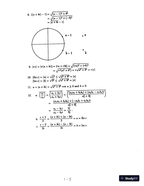 Solution Manual for Fundamentals of Complex Analysis with Applications to Engineering, Science, and Mathematics, 3rd Edition - Page 11 preview image