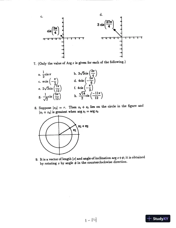 Solution Manual for Fundamentals of Complex Analysis with Applications to Engineering, Science, and Mathematics, 3rd Edition - Page 16 preview image