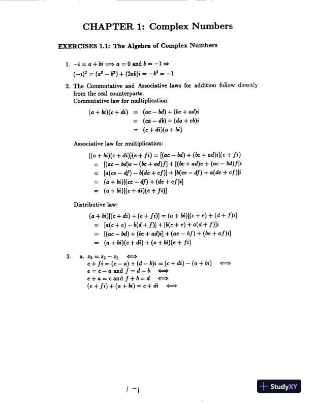 Solution Manual for Fundamentals of Complex Analysis with Applications to Engineering, Science, and Mathematics, 3rd Edition - Page 3 preview image