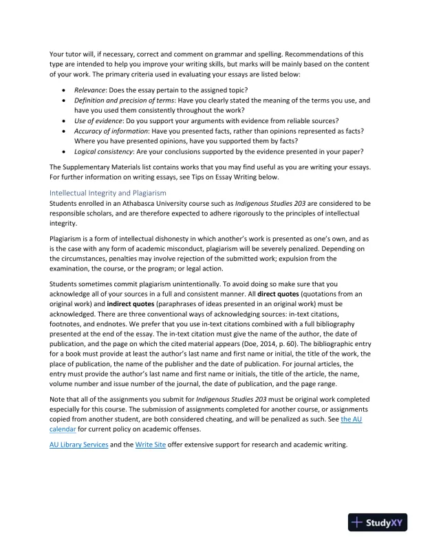 INST 203 Indigenous Studies 1 Revision C3 (1 Solved Case) - Page 6 preview image