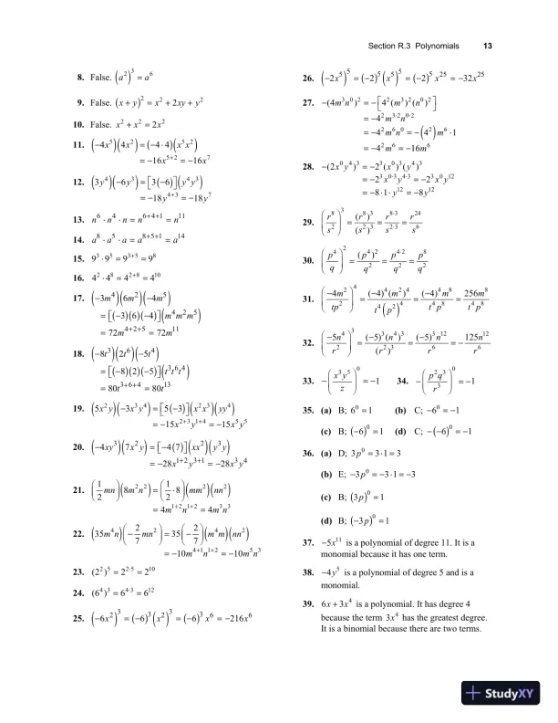 Solution Manual for College Algebra, 12th Edition - Page 15 preview image