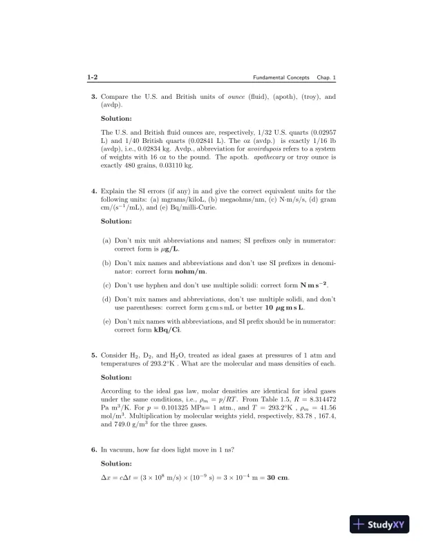 Solution Manual for Fundamentals of Nuclear Science and Engineering, 3rd Edition - Page 4 preview image