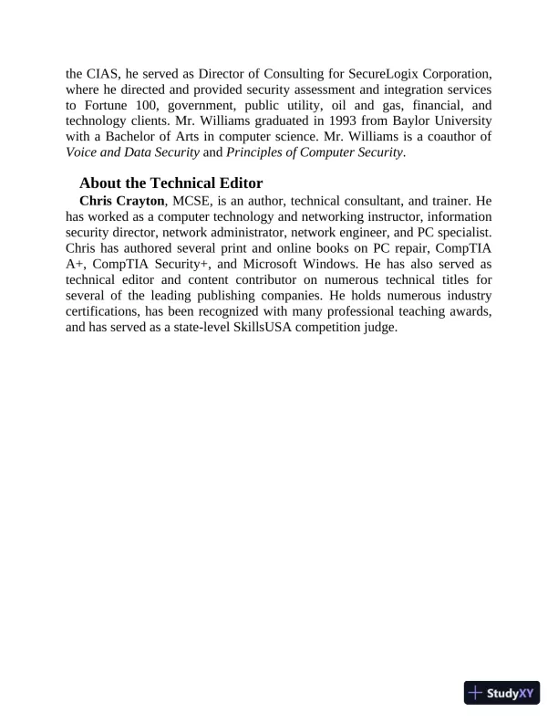 CompTIA Security+ All-in-One SY0-601 Exam Guide, 6th Edition (2021) - Page 12 preview image