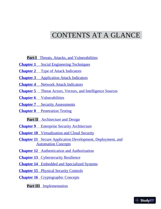 CompTIA Security+ All-in-One SY0-601 Exam Guide, 6th Edition (2021) - Page 13 preview image
