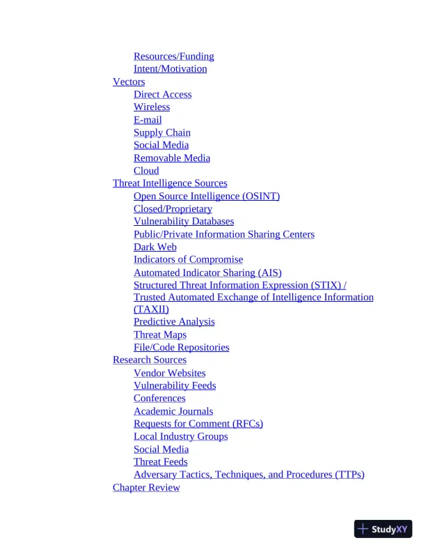 CompTIA Security+ All-in-One SY0-601 Exam Guide, 6th Edition (2021) - Page 21 preview image