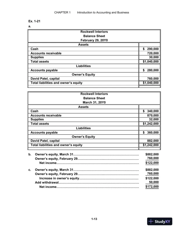 Solution Manual for Financial Accounting, 16th Edition - Page 14 preview image