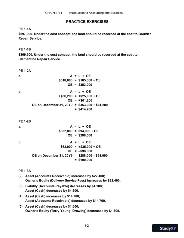 Solution Manual for Financial Accounting, 16th Edition - Page 3 preview image