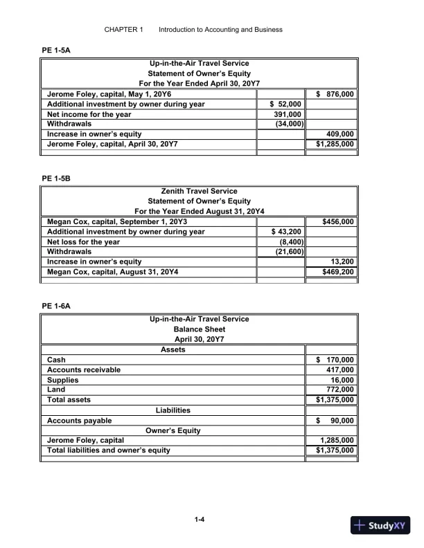 Solution Manual for Financial Accounting, 16th Edition - Page 5 preview image