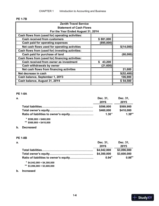 Solution Manual for Financial Accounting, 16th Edition - Page 7 preview image