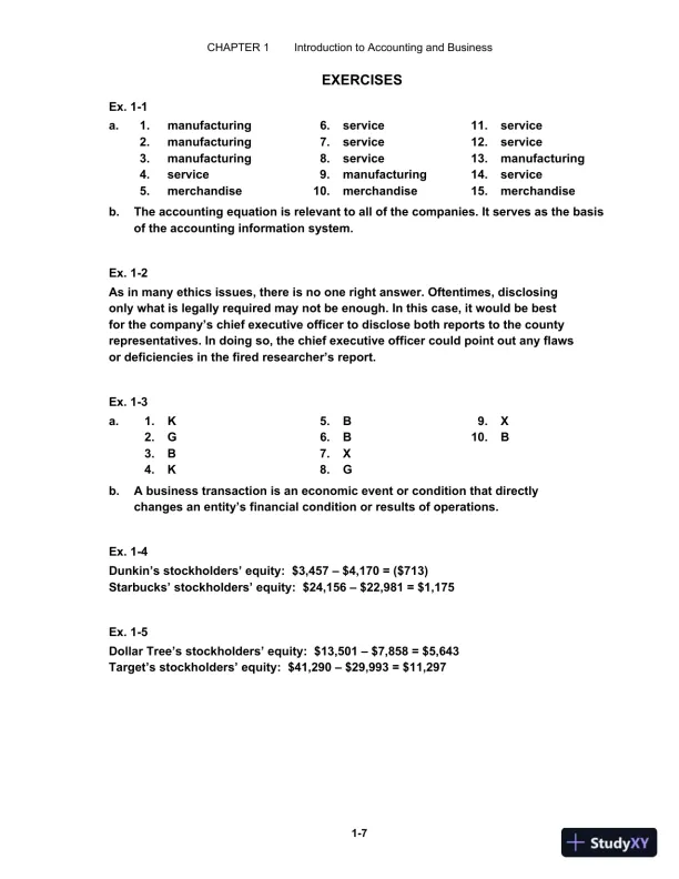 Solution Manual for Financial Accounting, 16th Edition - Page 8 preview image