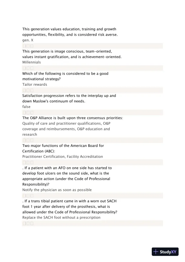 Liberty University BUSI 311 Quiz 2 Complete Solutions Correct Answers Key - Page 11 preview image