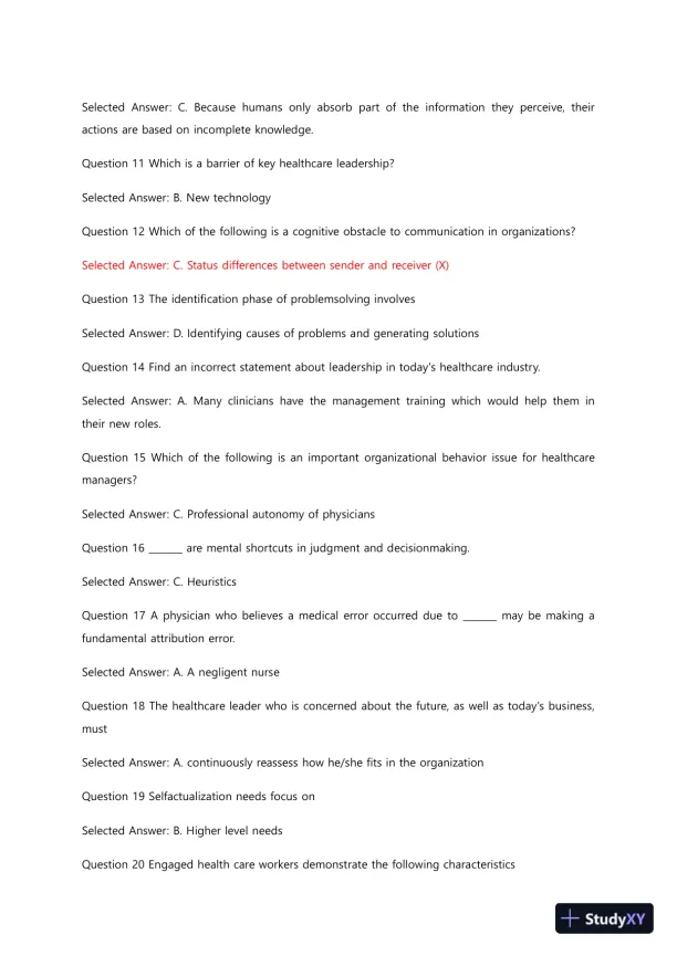 Liberty University BUSI 311 Quiz 2 Complete Solutions Correct Answers Key - Page 5 preview image