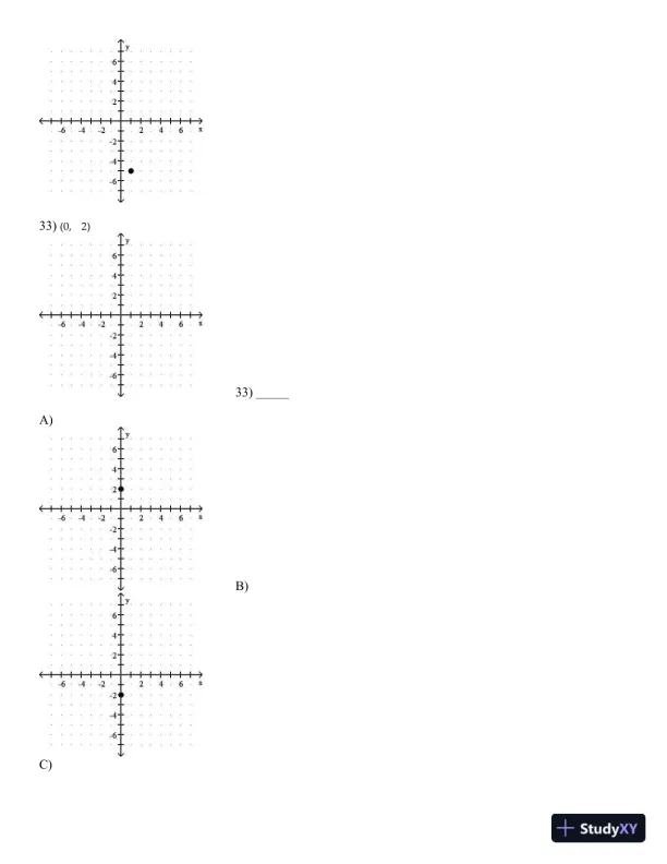 Test Bank for Elementary and Intermediate Algebra Functions and Authentic Applications, 3rd Edition - Page 12 preview image