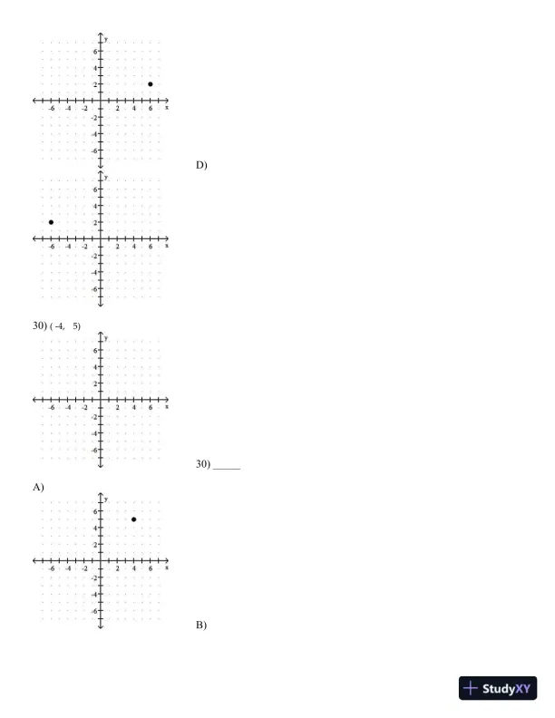 Test Bank for Elementary and Intermediate Algebra Functions and Authentic Applications, 3rd Edition - Page 8 preview image