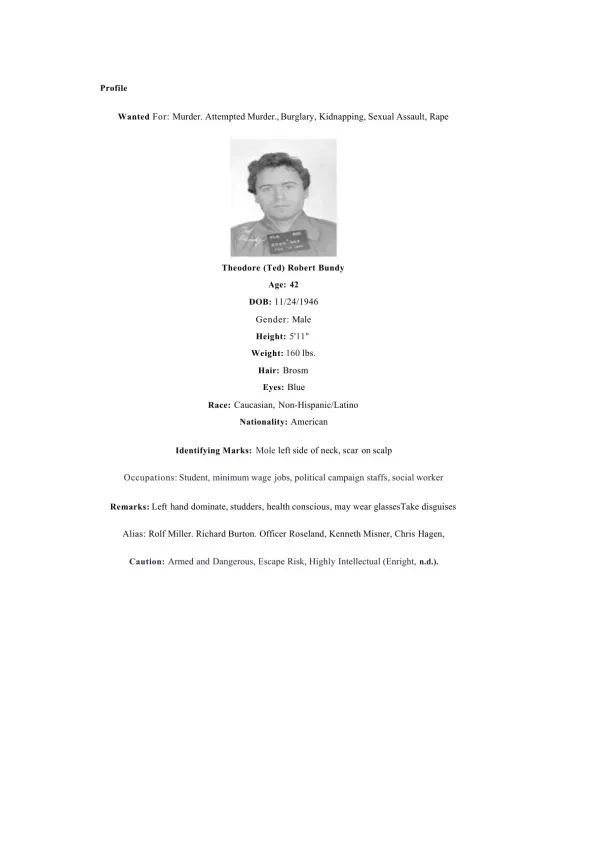 Understanding Ted Bundy Profile, Traits, and Publi - Page 2 preview image