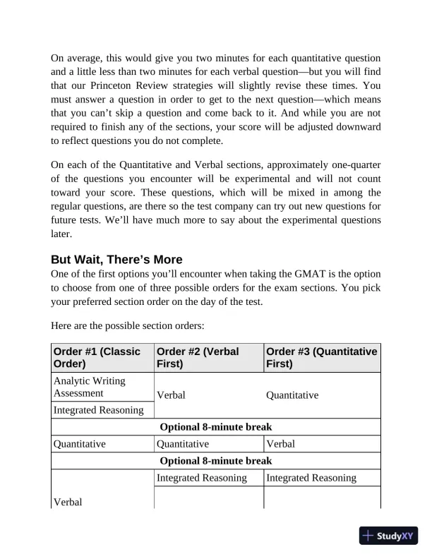 Princeton Review GMAT Premium Prep, 2024: 6 Computer-Adaptive Practice Tests + Online Question Bank (2023) - Page 23 preview image