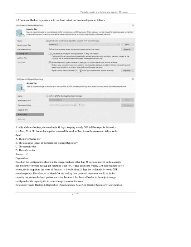 Veeam Certified Engineer VMCE-V12 - Page 2 preview image