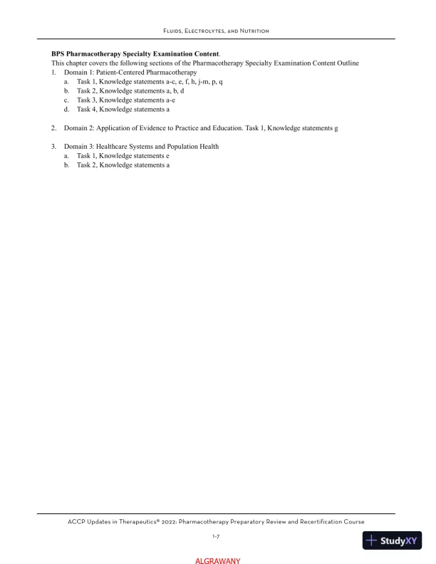 ACCP Updates in Therapeutics® 2022: Pharmacotherapy Preparatory Review and Recertification Course (2022) - Page 13 preview image