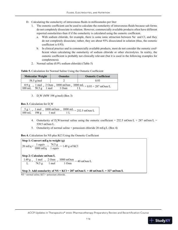ACCP Updates in Therapeutics® 2022: Pharmacotherapy Preparatory Review and Recertification Course (2022) - Page 20 preview image