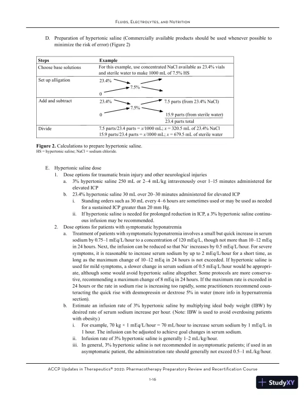 ACCP Updates in Therapeutics® 2022: Pharmacotherapy Preparatory Review and Recertification Course (2022) - Page 22 preview image